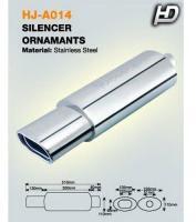  Kipufogódob, rozsdamentes acél KP-HJA014