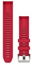 Garmin Marq (Gen2) óraszíj 22 mm plazma piros szilikon (QuickFit) (010-13225-03)
