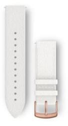 Garmin vívomove HR óraszíj fehér bőr, aranyszínű csattal (010-12691-0B) (010-12691-0B)
