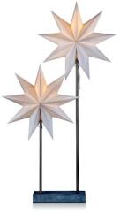 Markslöjd DUVA Table Decoration 2L Grey/White E14 2x25W metal/paper 46x80cm (MS-703867)