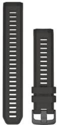 Garmin óraszíj (Instinct 2) szilikon, 22mm grafitszínű (010-13105-00)