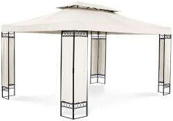 UNIPRODO Kerti pavilon - 3 x 4 m - 160 g / m2 - krém színű (UNI_PERGOLA_3X4BF)