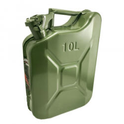 Carguard fém üzemanyagkanna 10 L zöld (10889B) (car10889B)