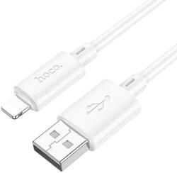 hoco. Cablu Date si Incarcare USB-A - Lightning HOCO X88, 18W, 1m, Alb