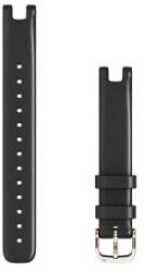 Garmin Lily fekete bőr óraszíj 14mm (010-13068-A1) (010-13068-A1)