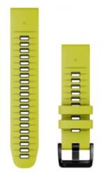 Garmin QuickFit óraszíj szilikon 22mm lime/grafit (010-13280-03)