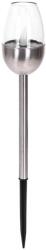 Aigostar B. V. Aigostar - LED Napelemes lámpa LED/0, 006W/1, 2V 38, 2cm króm 2700K IP44 AI0989 (AI0989)