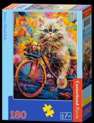 Castorland 180 db-os puzzle - Cica az úton (B-018529) (B-018529)