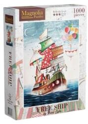 Magnolia 1000 db-os puzzle - Free Ship (1013)