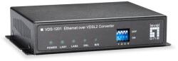 LevelOne LevelOne VDS-1201 hálózati média konverter 100 Mbit/s Fekete (VDS-1201) (VDS-1201)