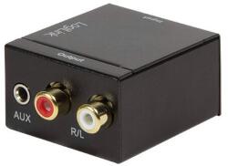 Logilink CA0101 Coaxial and Toslink to analog L/R and 3.5 mm jack audio converter (CA0101) (CA0101)