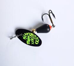 Mepps Rotativa Mepps XD Platinumnr. 0 2.5g Black (F.XDPLATIUMN0.N)