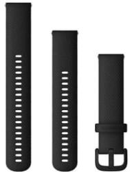 Garmin Quick Release fekete szilikon óraszíj 20mm (010-13021-03)