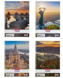 Herlitz Herlitz: City vonalas spirálfüzet A4 többféle (09542986) (09542986)
