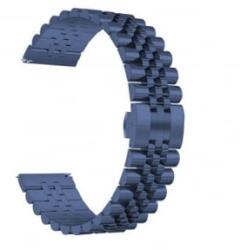 Mybandz steelo fém szíj 22mm kék (22SKU2602) (22SKU2602)