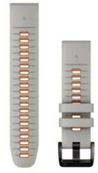 Garmin QuickFit óraszíj szilikon 22mm szürke/narancs (010-13280-02)