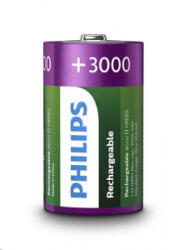 Philips R20B2A300/10 D HR20, 3000 mAh Nikkel-fémhidrid akkumulátor (R20B2A300/10)