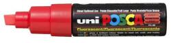uni Uni Posca PC-8K Jelölő marker - Neon piros (182677) (182677)