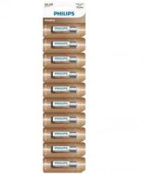 Philips alkáli AA ceruzaelem 10db (LR6AL10S/10) (LR6AL10S/10)