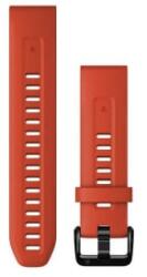 Garmin óraszíj QuickFit 20 lángvörös szilikon ( 010-13102-02) (010-13102-02)