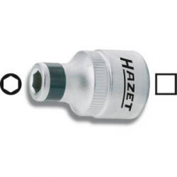 HAZET Adapter belső négyszögről 12, 5 mm (1/2) belső hatszögre 6, 3 mm (1/4), Hazet 2250-4 (2250-4)