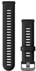 Garmin óraszíj Forerunner 955 fekete, szürke csattal (010-11251-3S) (010-11251-3S)
