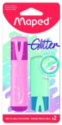 Maped Set Textmarker Fluo Peps Flex Pastel, 2 bucati/blister, Maped 742528