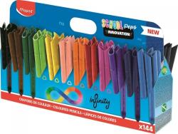 Maped Creioane colorate Maped Color Peps Infinity, 144 culori/set 861606