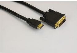 VCOM Кабел VCom CG481G, от DVI(м) към HDMI(м), 1.8м, черен