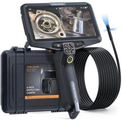 Teslong NTS600 endoszkóp 6"-os LCD kijelzővel, 7, 9 mm-es szondával, hármas kamerával, 5 m-es kábellel (NTS600-7.9mm Triple lens-5m)
