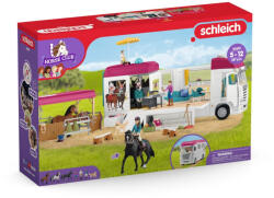 Schleich Schleich, Horse Club, Remorca transport pentru cai, set, 42619