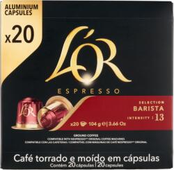 L'OR Espresso Barista őrölt-pörkölt kávé kapszulában 20 db 104 g