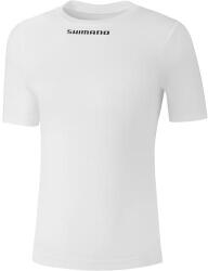 Shimano S. S. Base Layer országúti férfi rövid ujjú mez, fehér, L/XL-es méret