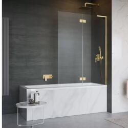 Radaway Paravan pentru cada de baie, auriu lucios, Radaway Essenza 8 SL Gold PND II 10500140-09-01L (10500140-09-01L)