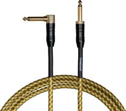 Cascha Professional Line Guitar Cable Natural 9 m Директен - Ъглов Инструментален кабел (CCP-G2ATW9)