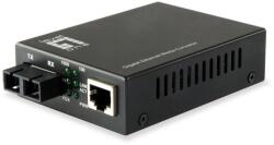 LevelOne LevelOne GVT-2002 convertoare media pentru rețea 1000 Mbit/s 1310 nm Monomodală Negru (GVT-2002) (GVT-2002)