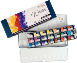  Rósa Gallery Monopigment Akvarell Festék Készlet - 21 x 2, 5 ml