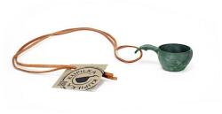 KUPILKA Kuplika EKO mérőpohár bőr zsinórral 15 ml, zöld