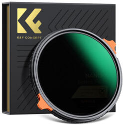 K&F Concept 82mm VND+CPL ND2-32 True Color Green Film szűrő