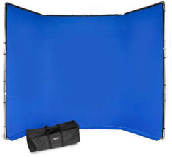 Manfrotto Chroma Key FX 4x2.9m háttér kit kék