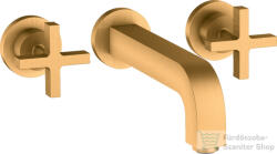 Hansgrohe AXOR Citterio falsík alatti mosdó csaptelep 22, 2 cm-es kifolyóval, szálcsiszolt arany hatású 39143250 (39143250)