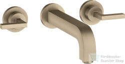 Hansgrohe AXOR Citterio falsík alatti mosdó csaptelep 22, 2 cm-es kifolyóval, szálcsiszolt nikkel 39147820 (39147820)