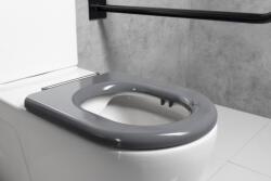 SAPHO Medic duroplast WC-ülőke, szürke MC102-113 (MC102-113)