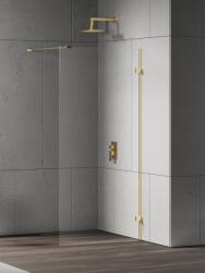 NEW TRENDY Eventa Gold Shine zuhanykabin fal walk-in 70 cm arany fényes/átlátszó üveg EXK-4838 (EXK4838)