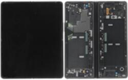 Samsung GH82-24296A Gyári Samsung Galaxy Z FOLD2 ezüst zsanéros LCD kijelző érintővel kerettel előlap (GH82-24296A)