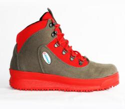 Berner tetőfedő bakancs szürke-piros (216261-44)