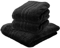 COMFORT fekete 2db fürdőlepedő 70x140 cm, 100% pamut