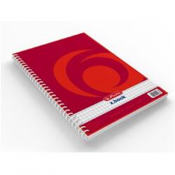 Herlitz Spirálfüzet A/5 kockás HERLITZ X. Book 80 lap