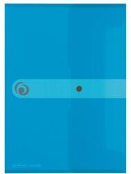 Herlitz Patentos tasak A/4 HERLITZ easy orga to go áttetsző kék