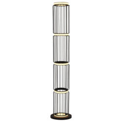 Searchlight Állólámpa Fekete CIRCOLO SEARCHLIGHT EU54211-1BK (EU54211-1BK)
